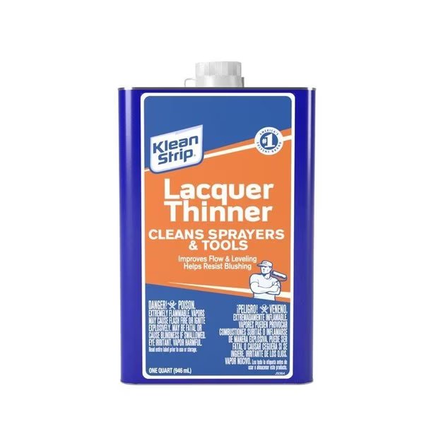 Methyl Ethyl Ketone Lacquer Thinner 1 qt, Klean-Strip, Mfr#: QML170